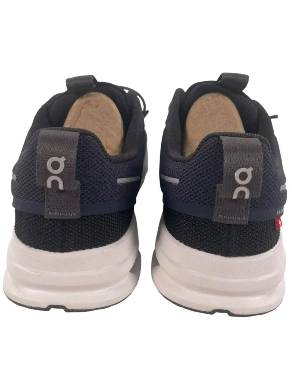 On Cloud Sky Running Athletic Shoes Midnight/Black Sporty Youth Kids Size 5 NEW